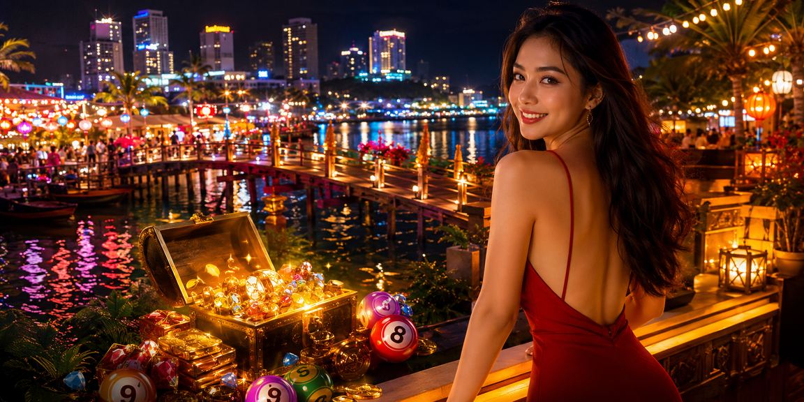 Chợ đêm Nha Trang nhộn nhịp với du khách và người dân thử vận may